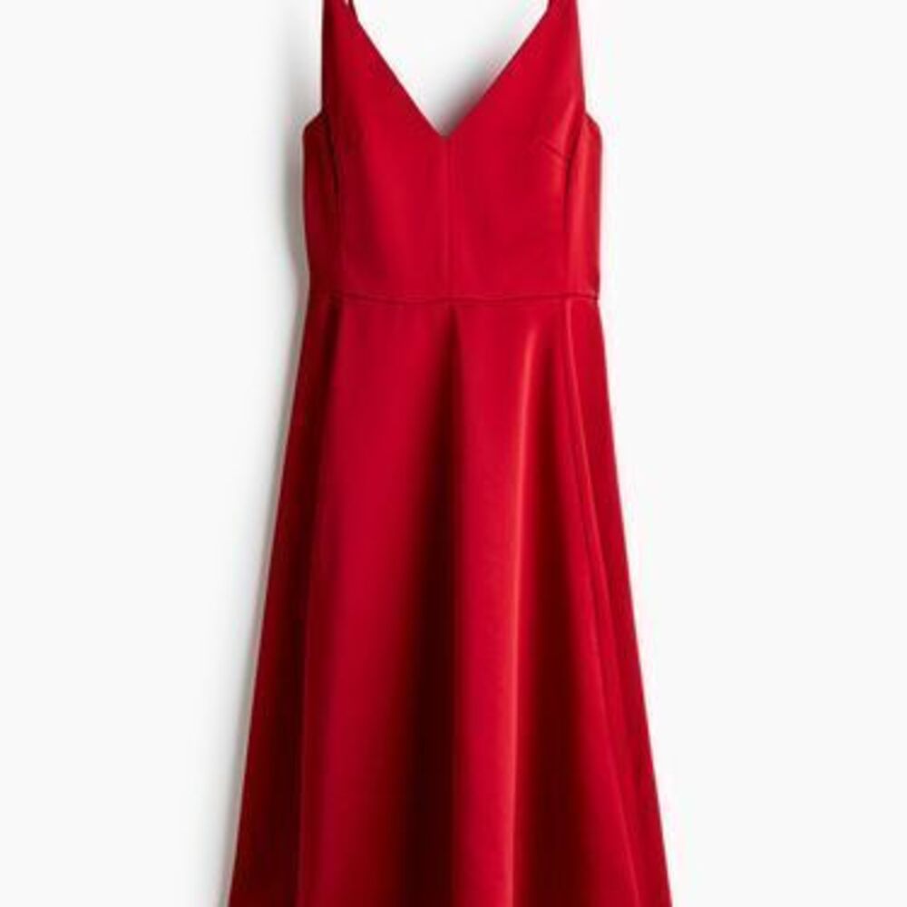 V-Neck Strappy Dress